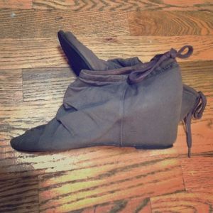 Aldo hidden wedge booties