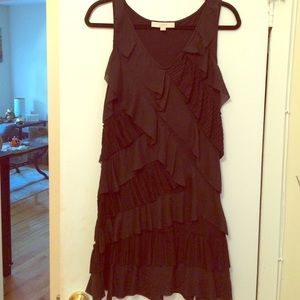 Gently used black dress from the loft