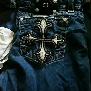 Miss Me stretch boot cut jeans