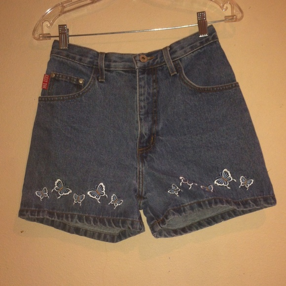 *SOLD ON M* Butterfly Shorts