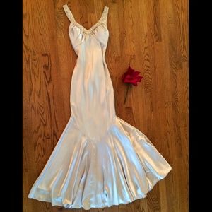 Must go, Make offers. Champagne gown with beading