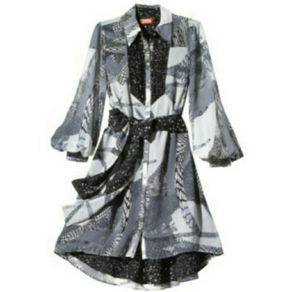 KINA ZABETE for Target star pattern shirt dress xs - Picture 2 of 4