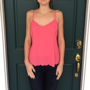 Anthropologie Pink Tanktop