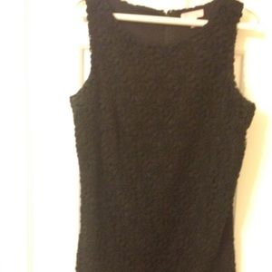 Lilly Pulitzer black lace dress.