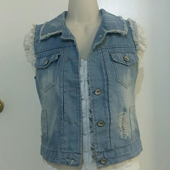 Denim vest