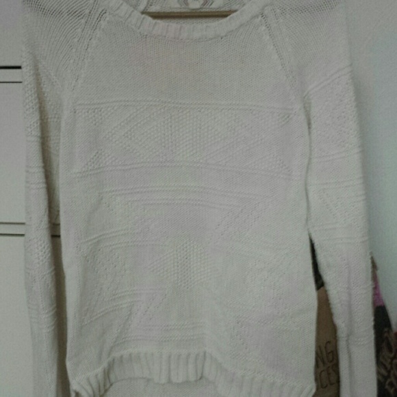 Tribal beige sweater