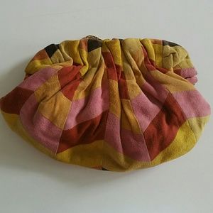 Santi Mustard Vintage Retro Clutch