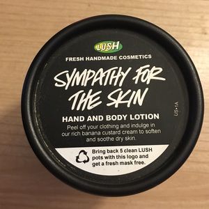Lush cream lotion