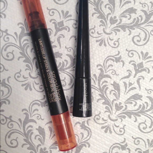 Smashbox lip and eye set. Full size.