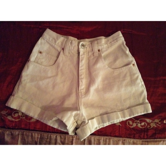 High waisted shorts.