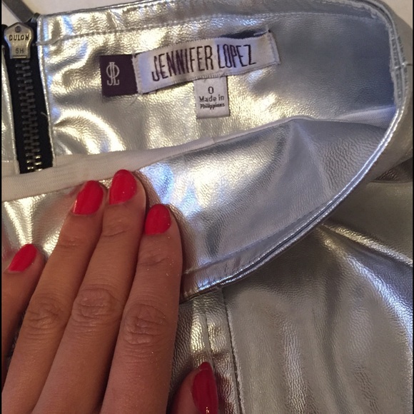 (sold )🎄 jennifer lopez metallic skirt - Picture 3 of 3