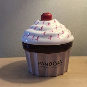 Glass Pandora jar