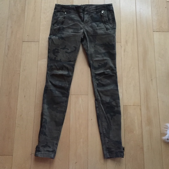 Zara camouflage jeans