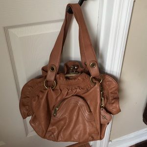 Camel Tan Vegan Leather Jessica Simpson Bag