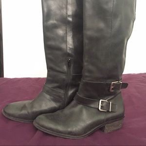 Dolce Vita 'Cambridge' tall black leather boots