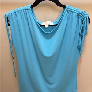 Michael Kors Turquoise sleeveless top!