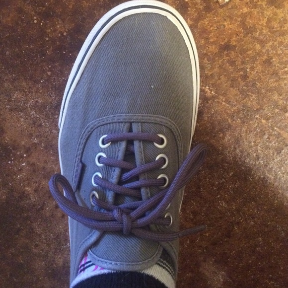 Grey vans
