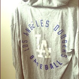 Victoria's Secret PINK LA Dodgers Pullover Hoodie
