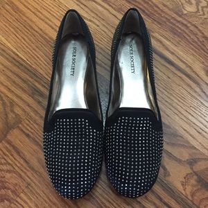 Studded loafers, Sole Society size 6