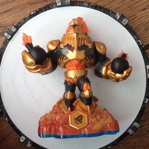 Wii sky lander portal and character