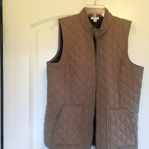 J. Jill.  Zipper vest