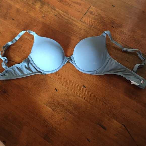 Pink push up bra