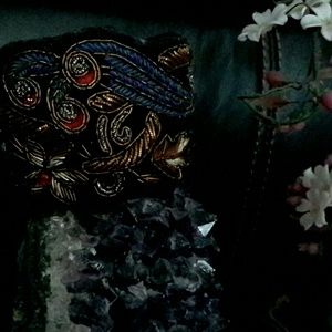 Lucky Brand embroidery bracelet boho