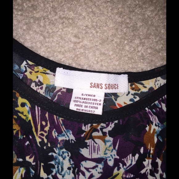 Multi color crop top - Picture 2 of 2