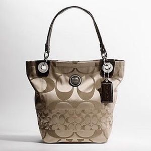 Coach Alex Signature Authentic Tote Bag 🌸👜