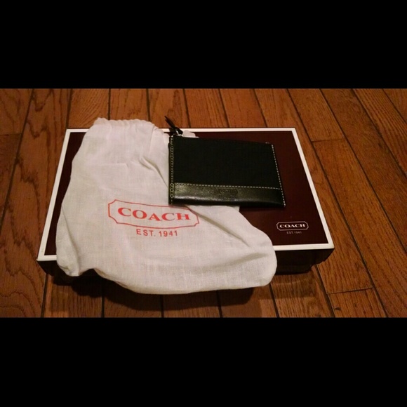 Coach card holder