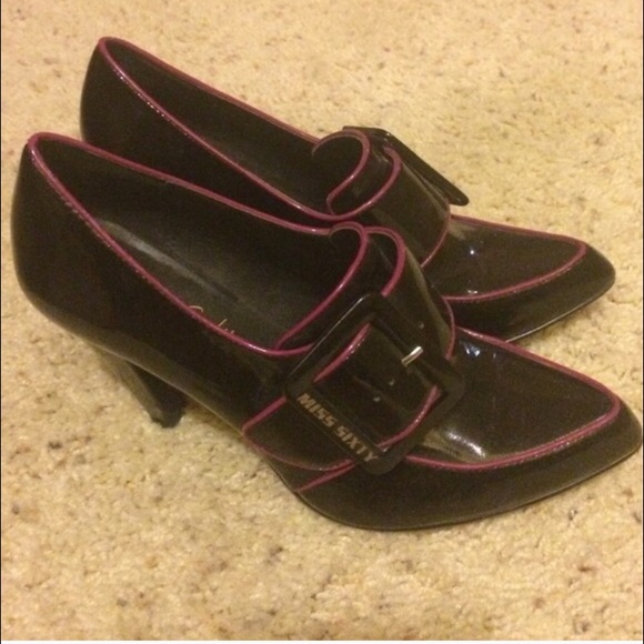 Miss Sixty patent leather shoes/booties - Picture 1 of 3