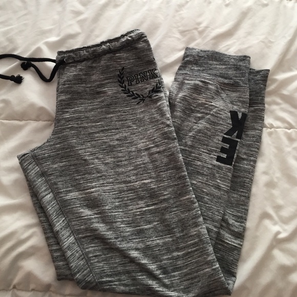 Pink sweatpants