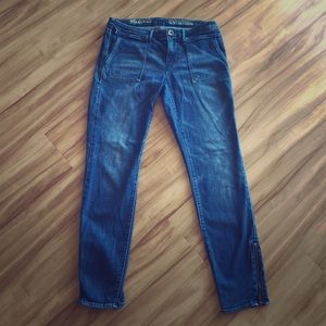 Madewell Skinny Zip Jeans