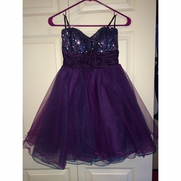 Beautiful purple/blue homecoming dress