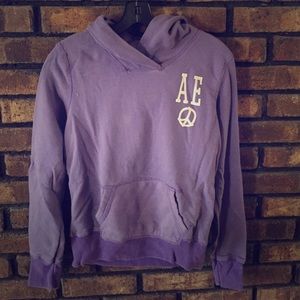 American Eagle pull over hoodie size S