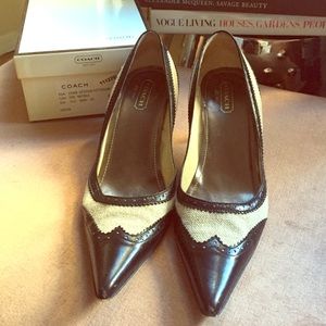 COACH Heels - perfect for fall/winter!!