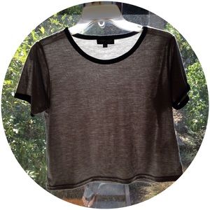 Topshop Baseball Tee