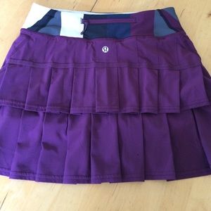 lulu lemon workout skort