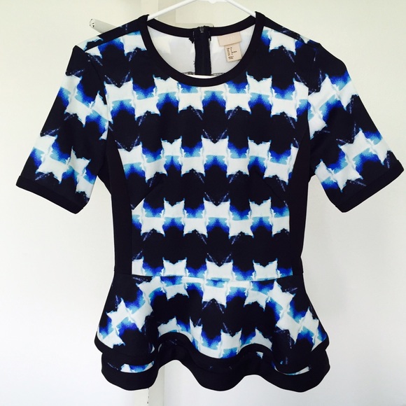 H&M Peplum Top