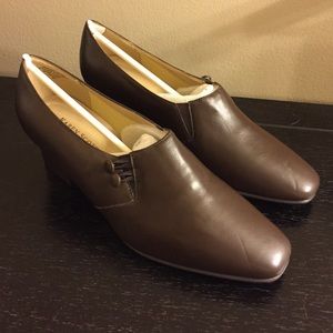 Brown dress heels - brown