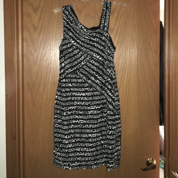 Ruffled Tiered Shift Dress - Zebra Print