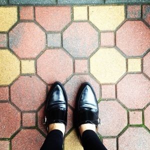 🚫SOLD🚫 Zara Pointy Buckled Loafers