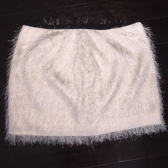 Rachel Roy Feather skirt