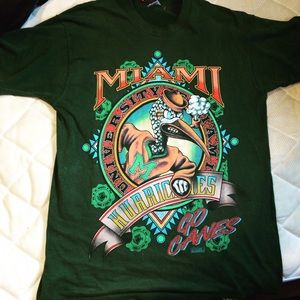 VINTAGE MIAMI U HURRICANES TEE XL
