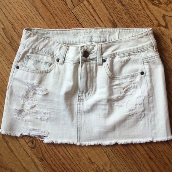 AE denim skirt