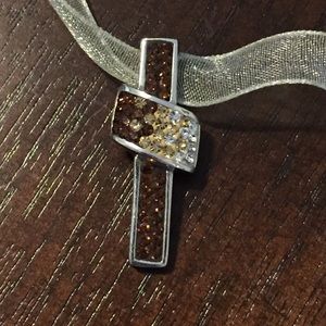 Graduated brown cross