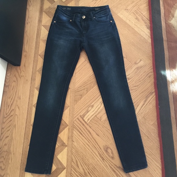DL1961 blue skinny jeans