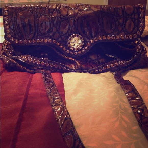 Brown purse