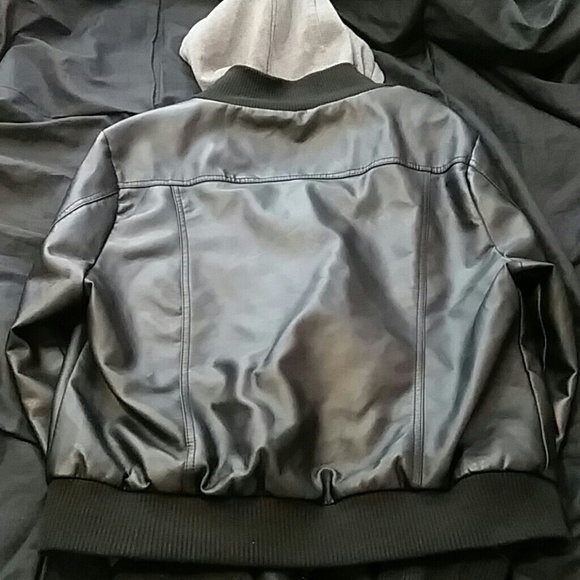 Flaah Sale! Black Jacket w/ Hood - Picture 4 of 4