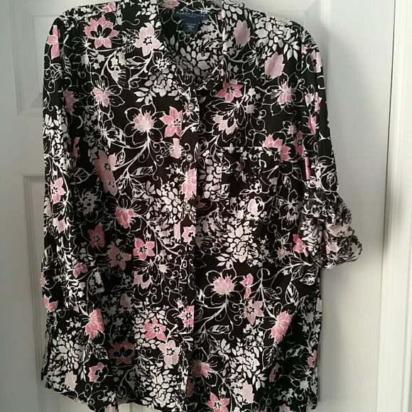 **PRICE REDUCED** button-down top